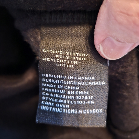 Brunette the Label black crewneck sweatshirt Wine Time M/L - Picture 6 of 7